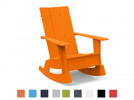 Outdoor Adirondack rocking chair