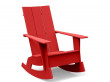 Outdoor Adirondack rocking chair