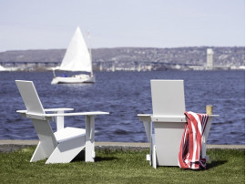 Outdoor Adirondack Westport lounge chair 