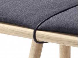 Tabouret scandinave modèle Georg. Naturel