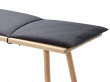 Banc scandinave modèle Georg. Naturel