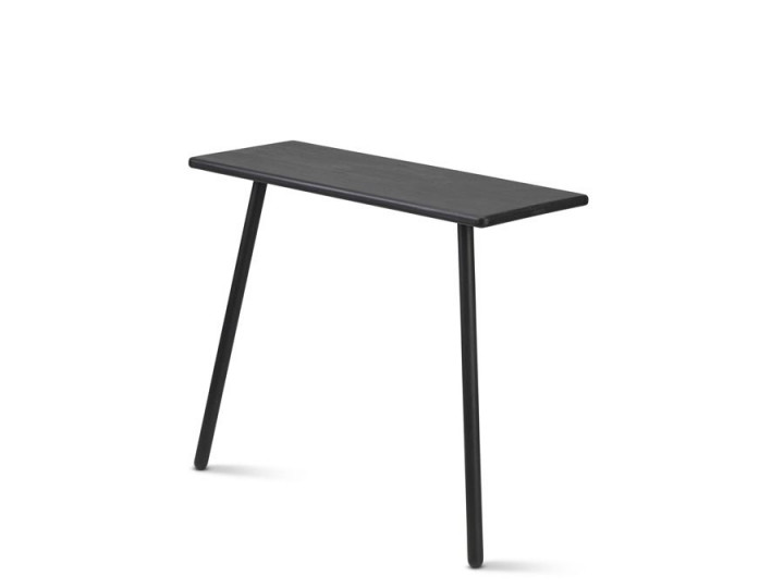 Console murale scandinave modèle Georg. 93 cm Noir.