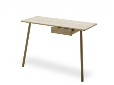 Bureau mural scandinave modèle Georg. 110 cm Naturel