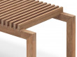 Banc scandinave modèle Cutter. Teck. 