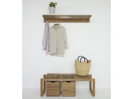 Banc scandinave modèle Cutter. Teck. 