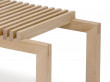 Banc scandinave modèle Cutter. Chêne. 