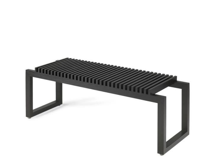 Banc scandinave modèle Cutter. Chêne noir.  