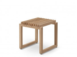 Tabouret scandinave modèle Cutter. Teck 