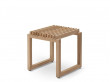 Tabouret scandinave modèle Cutter. Teck 