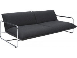 Canapé convertible scandinave modèle Nova. Base chrome ou blanc