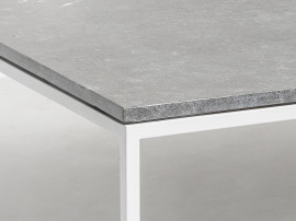 Table basse scandinave modèle Bönan. Large. Granit