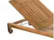 Chaise longue scandinave modèle Skanör. 