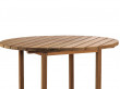 Table de repas scandinave ronde modèle Djurö. 