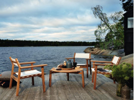 Table basse scandinave modèle Djurö. 