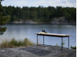 Banc scandinave modèle Grinda. 