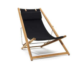 Chaise longue scandinave modèle H55. 