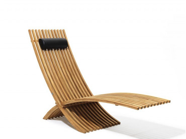 Chaise longue scandinave modèle Nozib. 
