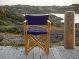 Fauteuil pliant scandinave modèle Kryss. 