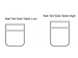 Nati Tati bed Table Low