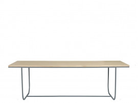 Tati Dining Table 200 Oak Overhang