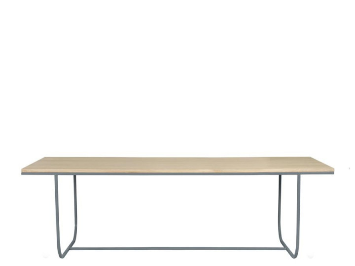 Tati Dining Table 200 Oak Overhang