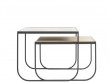 Tati Side Table Square High Stone