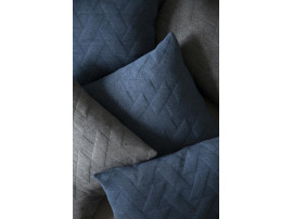 Coussin scandinave Finn Juhl. 40 x 60 cm Bleue