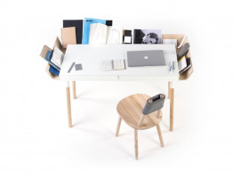 Bureau scandinave modèle My Writing 2 Couleurs 2 tiroirs