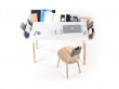 Bureau scandinave modèle My Writing 2 Couleurs 2 tiroirs