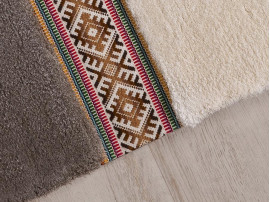 Tapis scandinave modèle Lietuva 3 couleurs