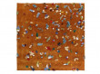 Tapis scandinave modèle Chaos Caramel 2 dimensions