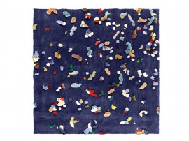 Chaos Rug Dark blue 2 dimensions