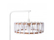 Macaron Floor lamp 45 cm - 5 colors, white or black frame