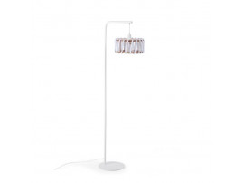 Macaron Floor lamp 30 cm - 5 colors, white or black frame