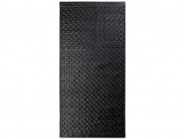 Tuscany Leather Rugs Black 2 dimensions 