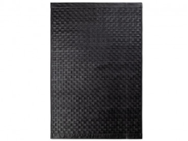 Tuscany Leather Rugs Black 2 dimensions 