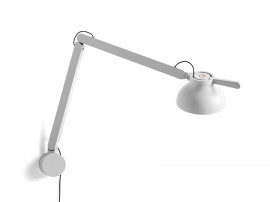 PC double  arm lamp with wall bracket 