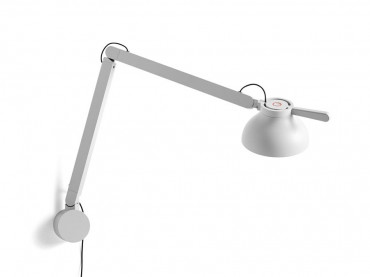 PC double  arm lamp with wall bracket 