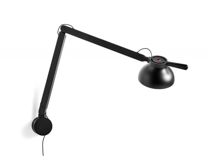 PC double  arm lamp with wall bracket 