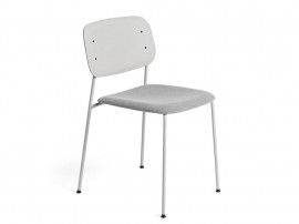 Chaise scandinave Soft Edge 40 assise tapissée