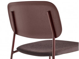 Chaise scandinave Soft Edge 40 assise tapissée