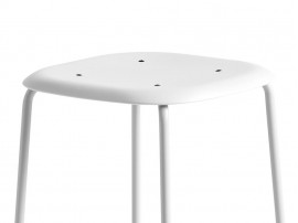 Tabouret de bar scandinave Soft Edge P30. 65 cm ou 75 cm