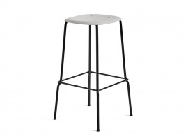 Tabouret de bar scandinave Soft Edge 30. 65 cm ou 75 cm