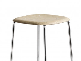 Tabouret de bar scandinave Soft Edge 30. 65 cm ou 75 cm