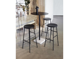 Tabouret de bar scandinave Cornet. 65 cm ou 75 cm