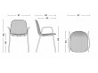 Outdoor arm chair 13Eighty