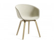 Fauteuil scandinave About A Chair AAC 23 tapissée