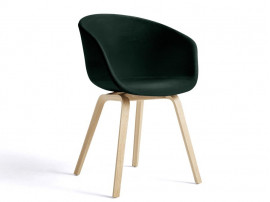 Fauteuil scandinave About A Chair AAC 23 tapissée