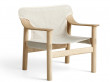 Fauteuil scandinave Bernard en toile 