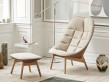 Fauteuil scandinave Uchiwa Quilt